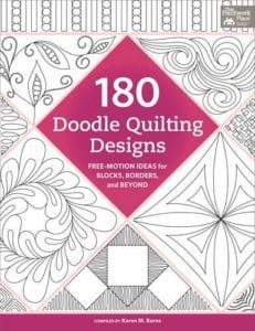 180 Doodle Quilting Designs - Free-Motion Ideas for Blocks, Borders, and Beyond