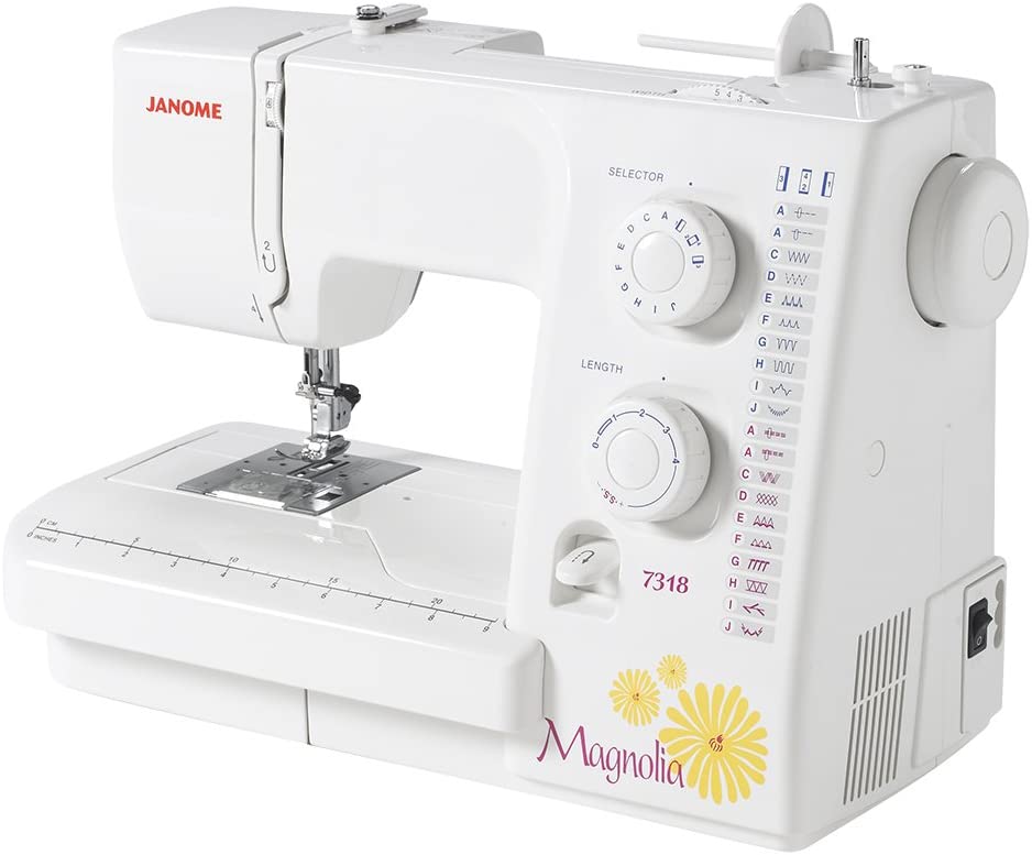 Janome Magnolia 7318 Sewing Machine - the most affordable for individuals with arthritis